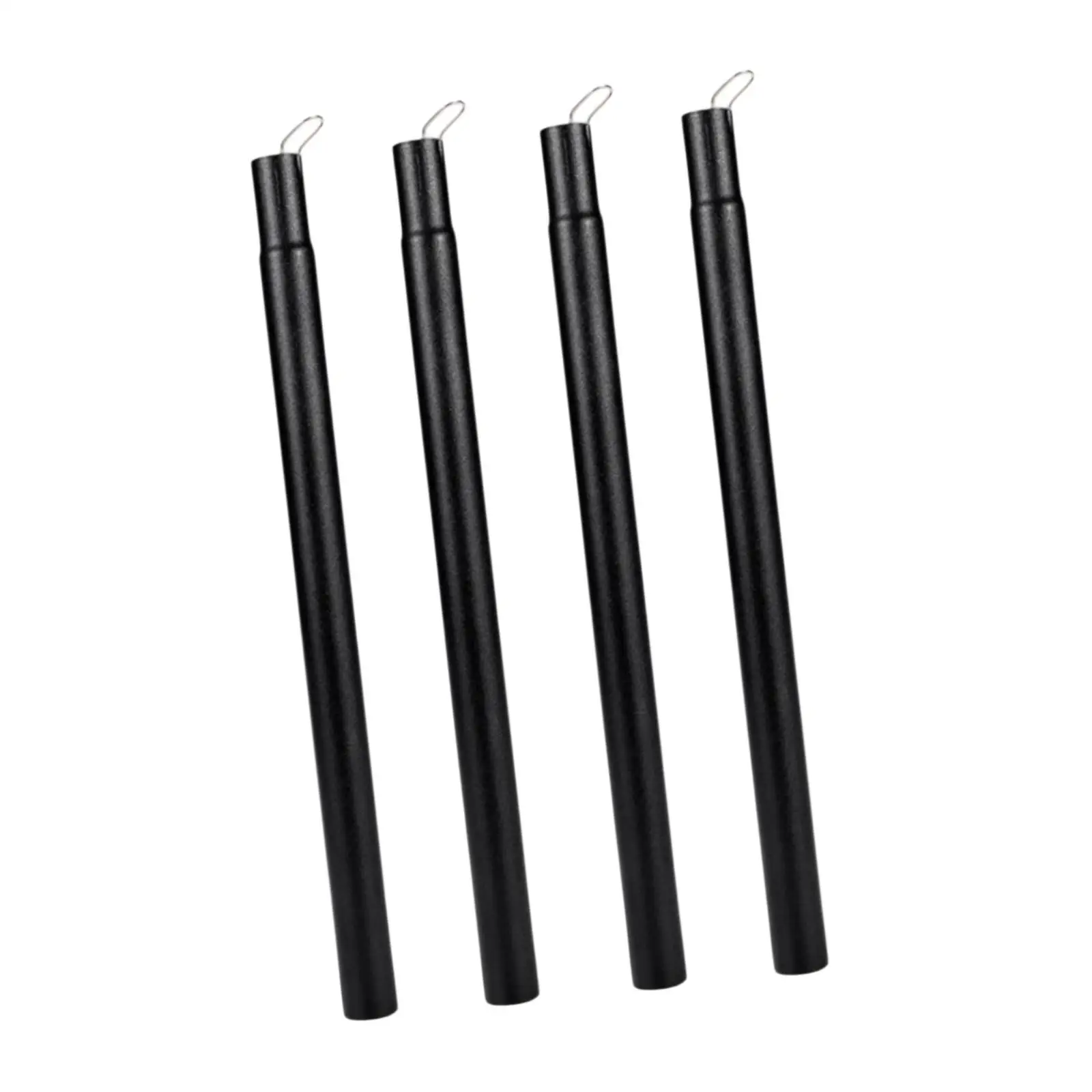 4Pcs Folding Table Leg Extenders Metal Table Height Extenders Leg Risers for Computer Tables DIY Desks Office Workstations