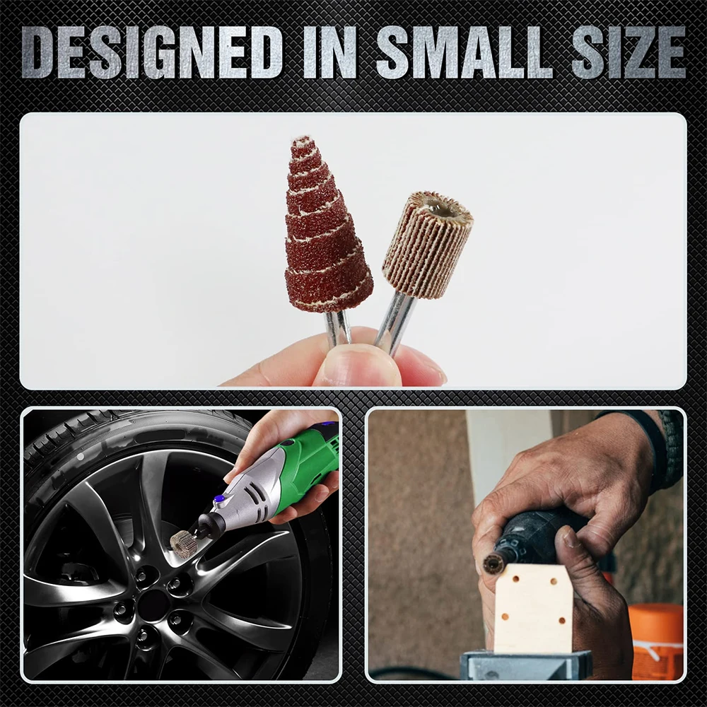 80 حصى 6 مللي متر الرملي رفرف القرص طحن عجلة بت 15-80 مللي متر طحن الصنفرة جلخ رئيس ل مطحنة دوارة أداة تلميع الطاقة #4