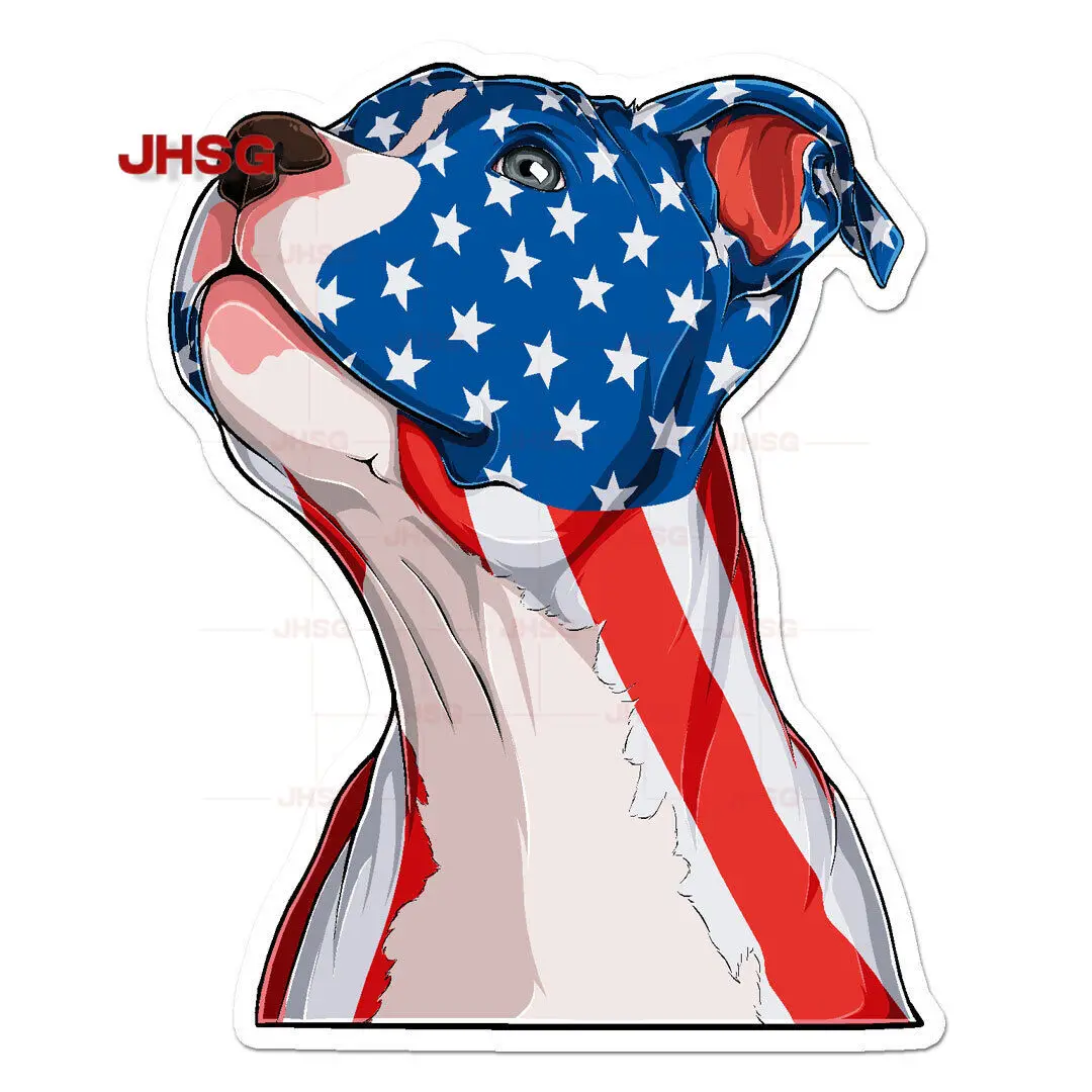 

American Flag American Bullfighting Vinyl Decal Sticker - Car Windows Motorcycle External Decoration Accessories