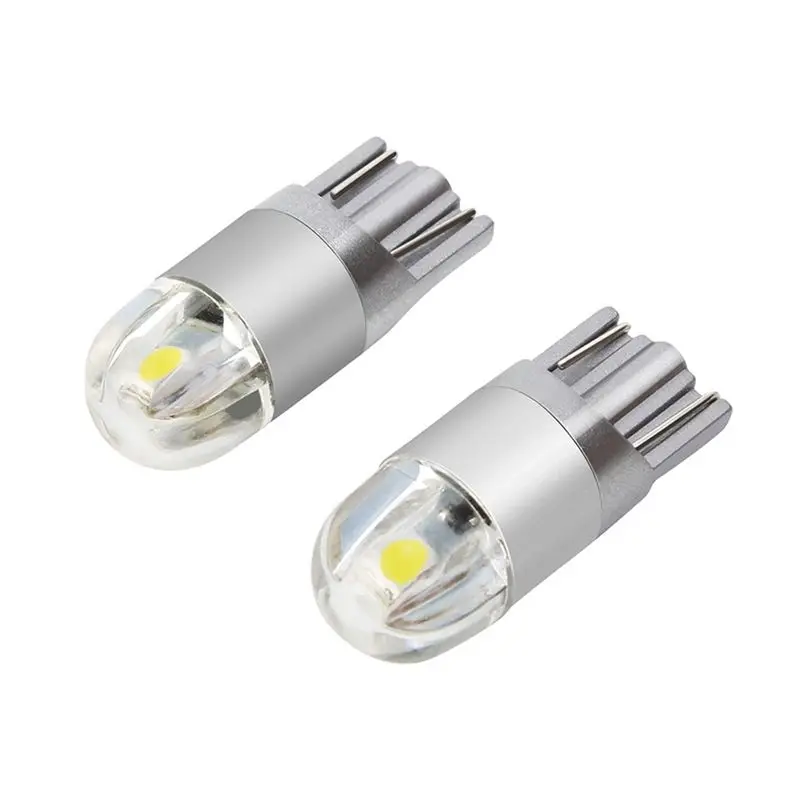 40Pcs 6000K Canbus T10 168 194 W5W Dome License Side Marker LED Light Bulb White-A91R