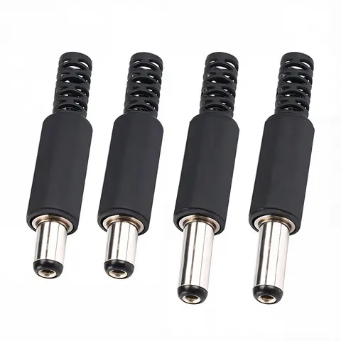 5/20/100PCS 5.5mmX2.5mm Male Jack DC Power Plug 5.5*2.1mm Solder Type Adapter Adaptor Connector DC Barrel Plugs