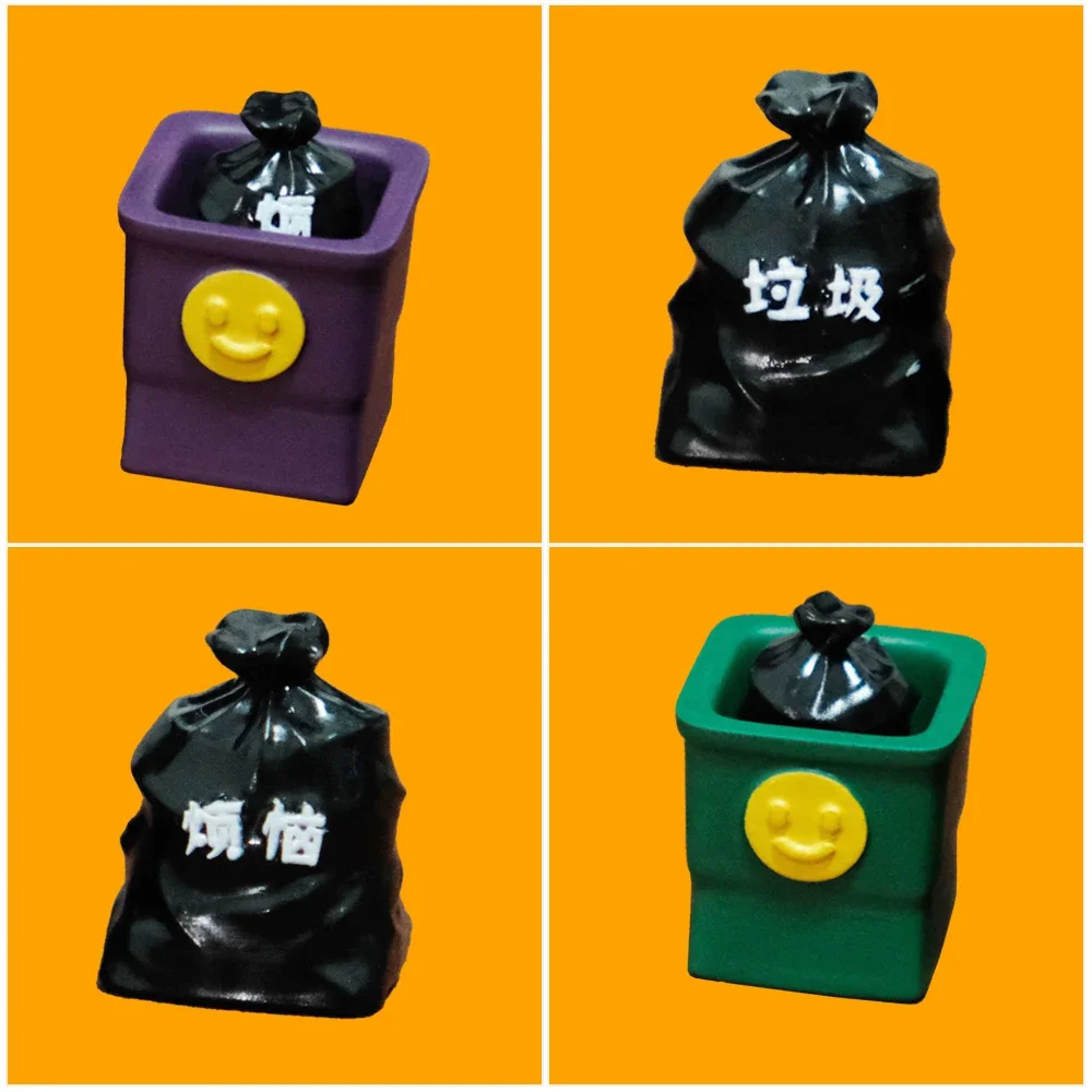 

3D Trash Cans/bags Keycap Mechanical Keyboard Translucent Magnetic Absorption DIY Keycap Office Decompression ESC Cherry Axis