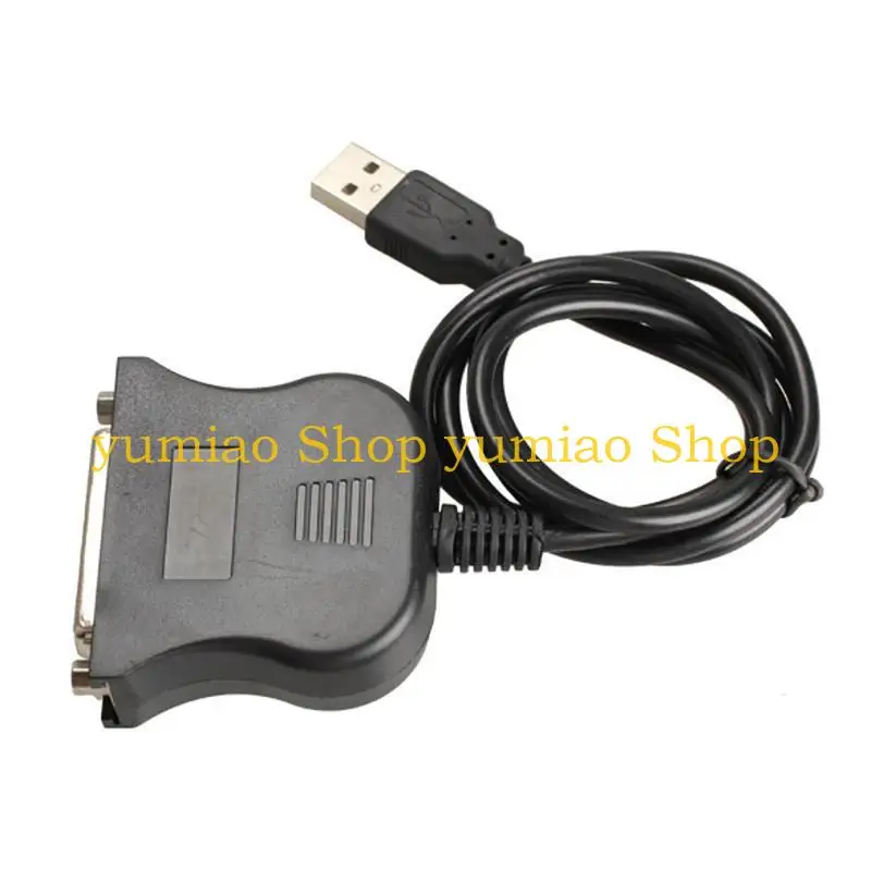 

587B Black 80CM USB 2.0 до DB25 25PIN Женский порт -преобразователь PARALLER PARALLEGE ADAPTER CABLE ADAPTER для принтера