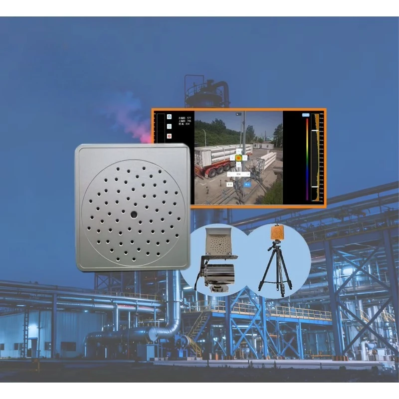 Industrial Fixed Acoustic Imaging Telemetry Instrument | High Accuracy Remote Fault & Leak Monitoring Tool