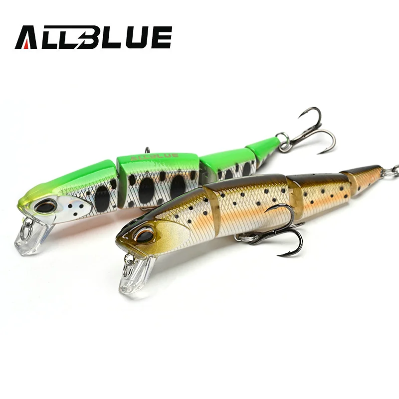 ALLBLUE professzionális Ízelt swimbait 70mm 90mm süllyed Fürge cselle horgászni Becsal jerkbait Mesterséges Sanyarú baits számára Kopja Csapó sügér Gubbaszkodik