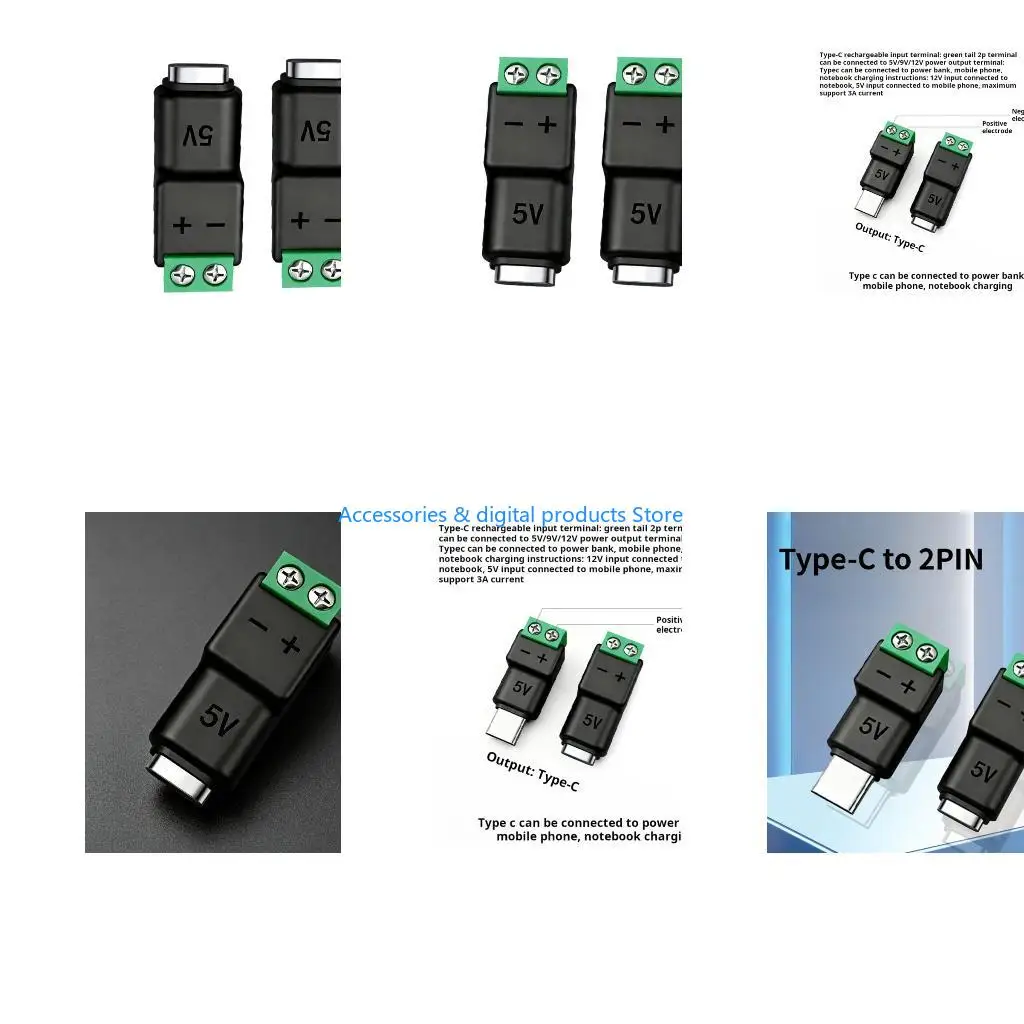 77jd-2-шт-usb-c-2-контактный-быстроразъемный-адаптер-для-подключения-питания-своими-руками