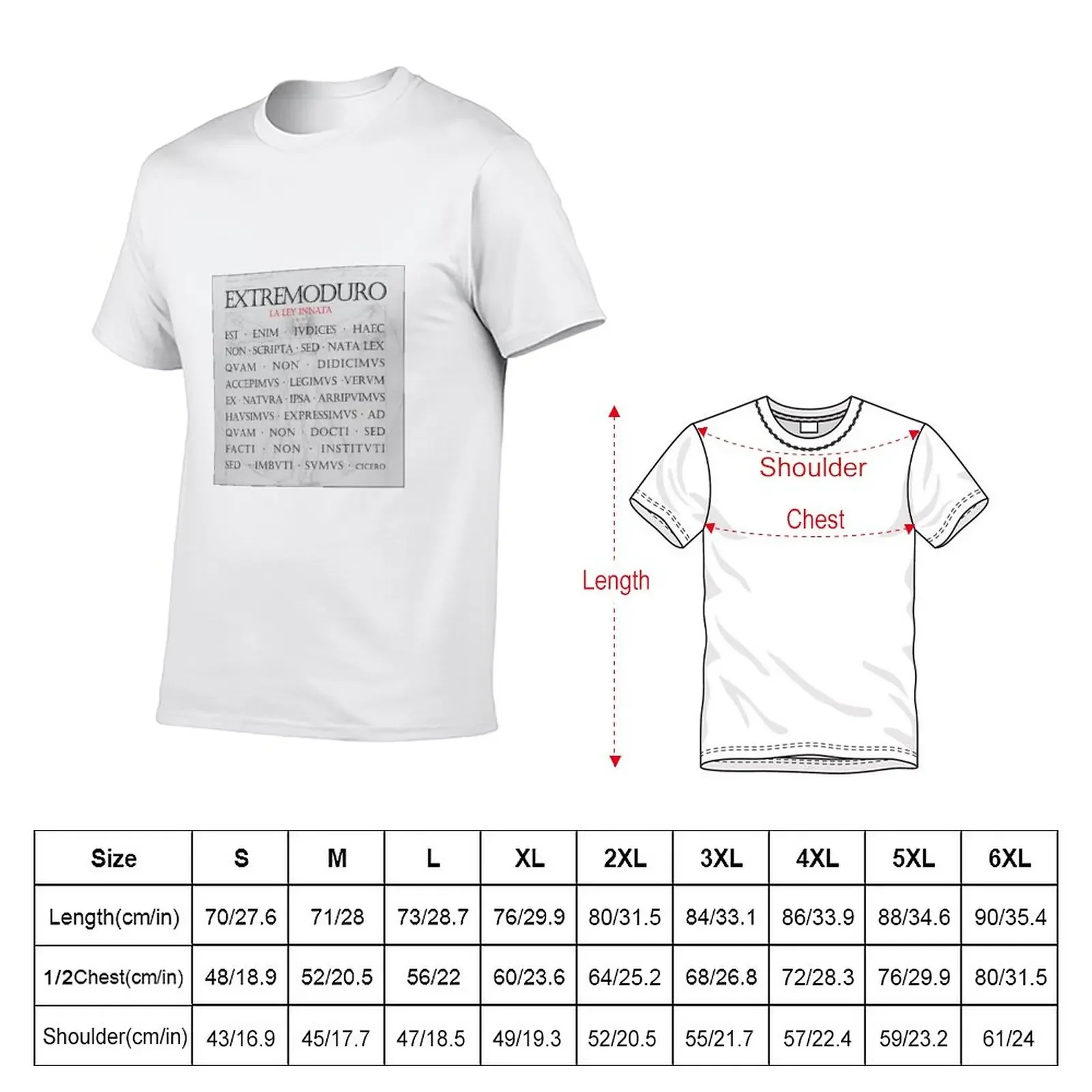 New The Extremoduro Innate Law T-Shirt tees summer top Blouse kawaii clothes mens graphic t-shirts anime