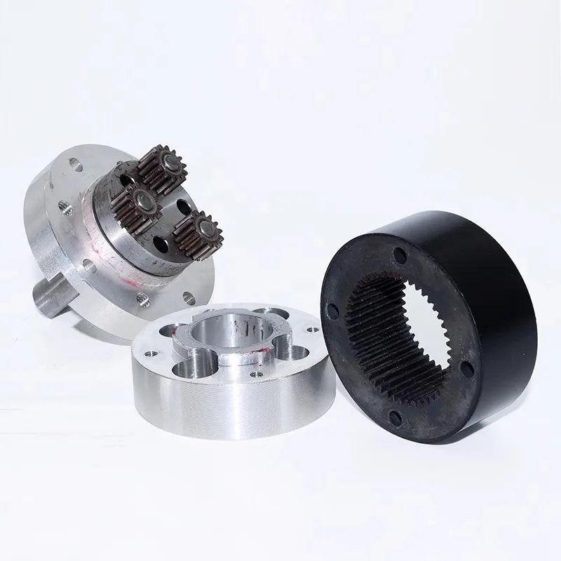 hanpose 45MM planetary motor reducer precision gearbox all metal variable speed high torque can be matched with 895 motor