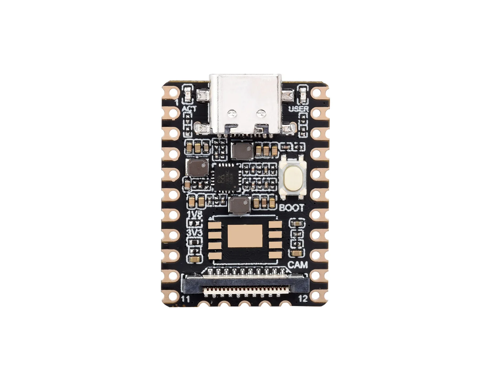 Luckfox Pico Mini RV1103 Linux SBC, 0.5TOPS NPU, MIPI CSI, 64MB RAM, AI Edge Computing Board for Vision & IoT Applications