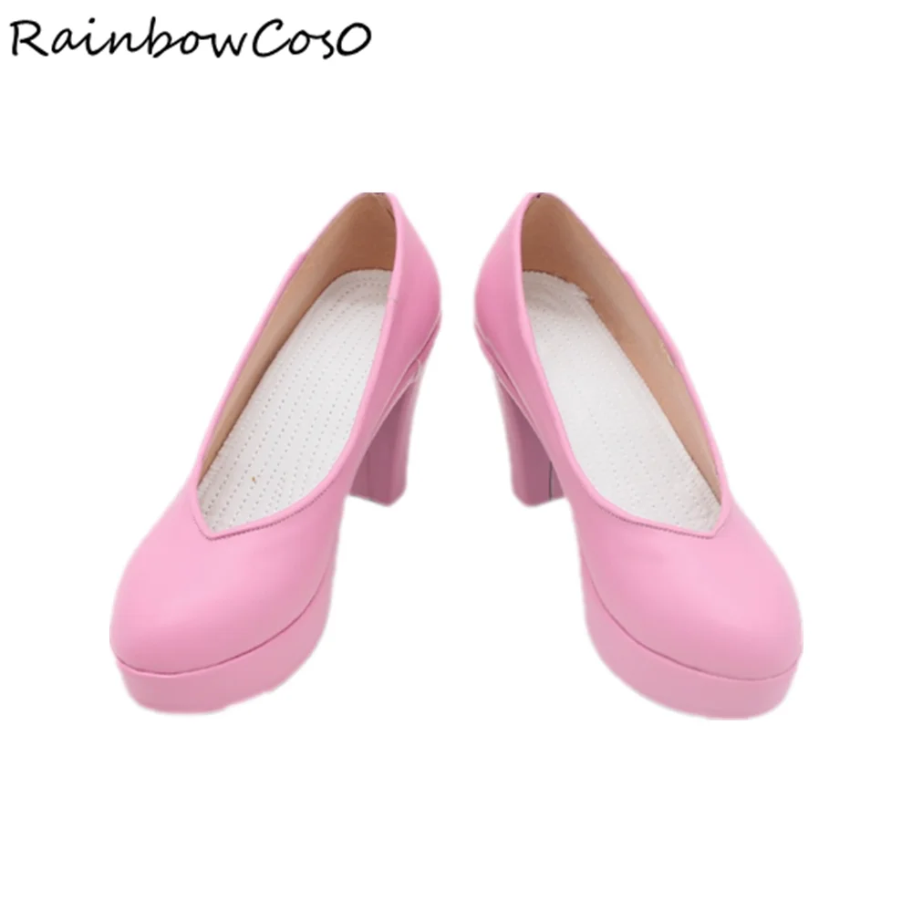 Lilysa Amano Ririsa Amano Mikari Tachibana 2.5 Dimensional Seduction Cosplay Shoes Boots Game Anime Halloween RainbowCos0 W4318