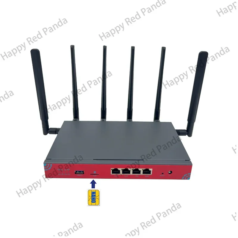 Router with Quectel RM530n-gl Modem Support Dual Sim Dual M.2 Module