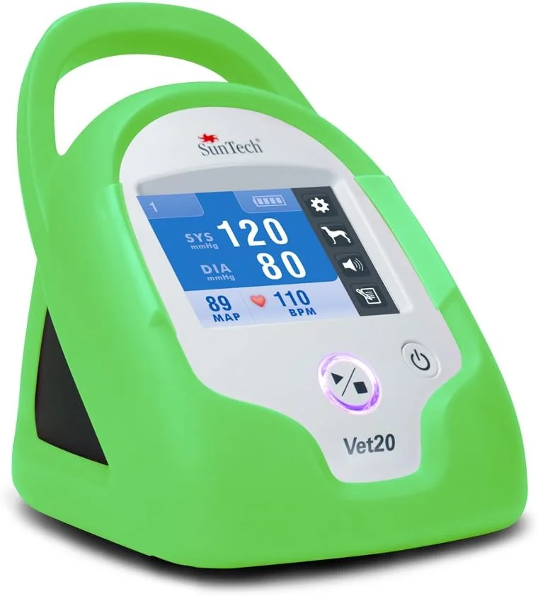 

SunTech Vet20 Veterinary Bl-ood Pressure Mo-nitor (Tree Frog Green)