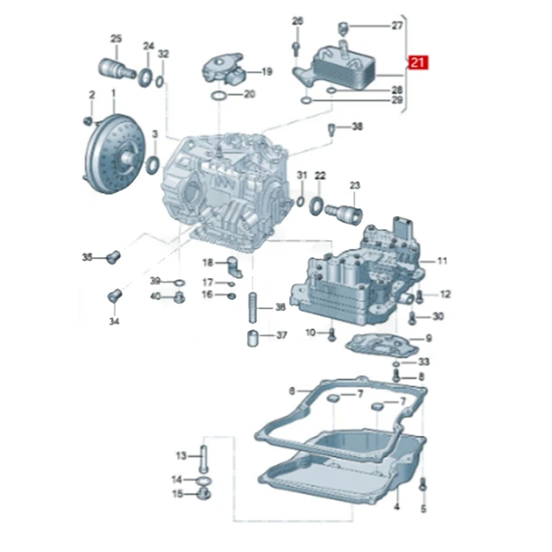 Super Sale Oil Cooler 3C0317037A 3C0317037B 09G321181A for Volkswagen Passat, Skoda Octavia.