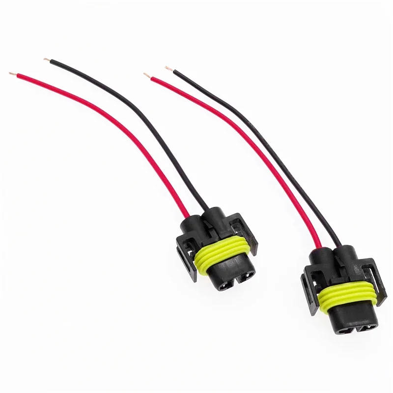 1pc for H8 H11 Socket Wire 9005 HB3 9006 HB4 Car Headlight Wiring Lamp Harness Fog Lamp Bulb Base Bracket Adapter Accessories