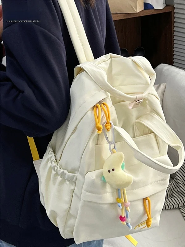 

Корейская Sle Soft Girl Xo для учащихся младших и старших классов, однотонная универсальная подростковая сумка-подросток, повседневная маленькая...