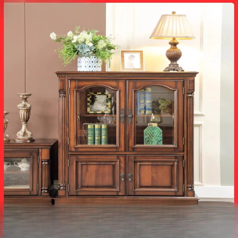 

LH Home TV Cabinet Living Room Furniture Wine Cabinet Decorative Display Cabinet