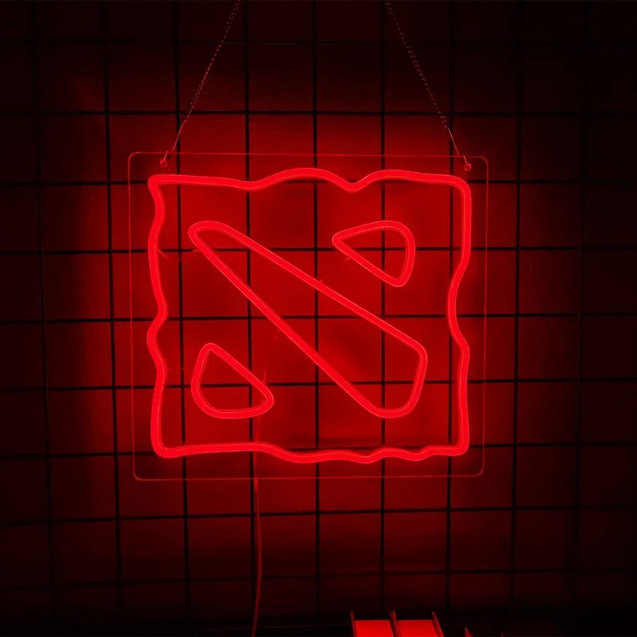 Neon Sign for Home Decor for Room Decoration Bedroom Accessories Series Wall Game Light Man Up Gifts Gamer Aesthetic Friends view 5