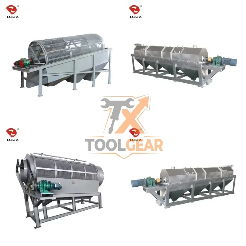 2026hotsale* DZ Industry Soil Sand Gold Mining Rotary Trommel Drum Sifter Sieve Screen Machine Price
