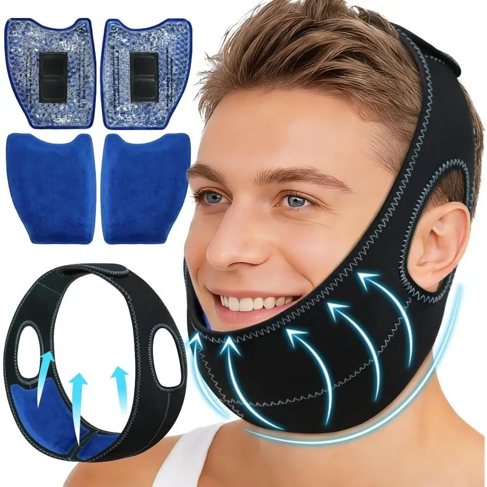 

Jaw and Toothache Relief Ice Packs for Extraction, Oral Surgery, and Cosmetic Recovery