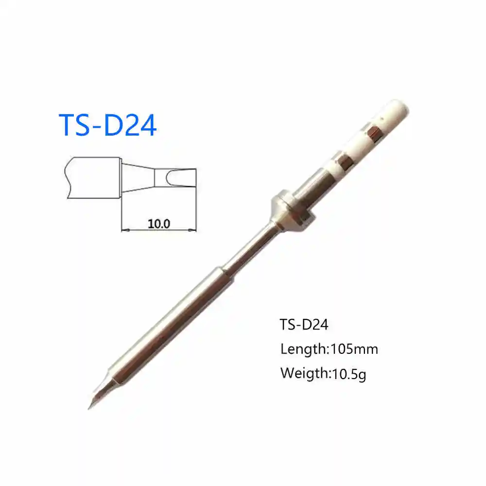 Imagem -06 - Pontas de Ferro de Solda Substituição da Ponta de Ferro de Solda Elétrica Pinecil Série ts Ferramentas de Solda para Miniware Pine64 Ts100 Ts101