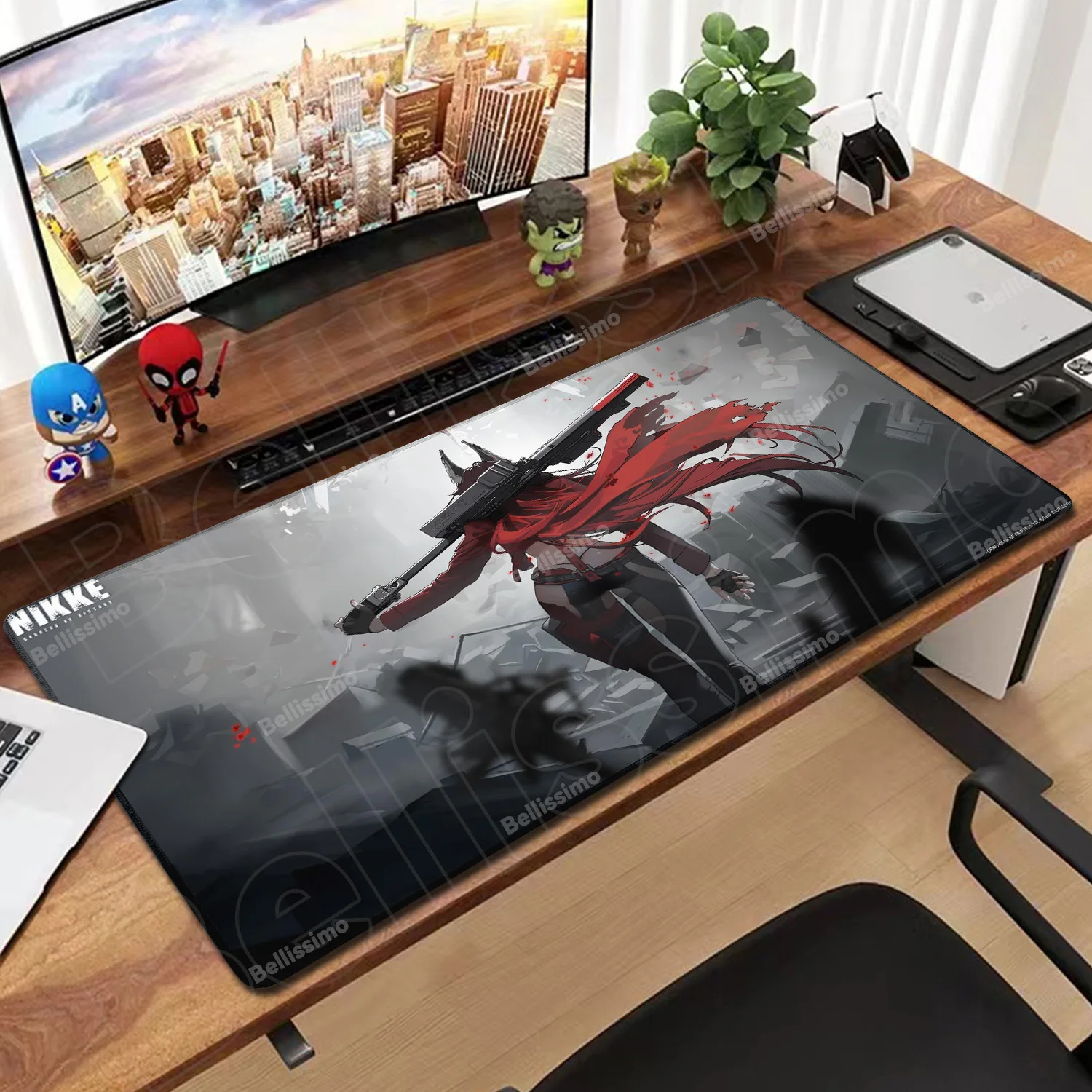 

Computer Desks Mouse Gaming Mats NIKKE：The Goddess of Victory Mechanical Mousepad Gamer Keyboard Pad Pc Accessories Xxl Desk Mat