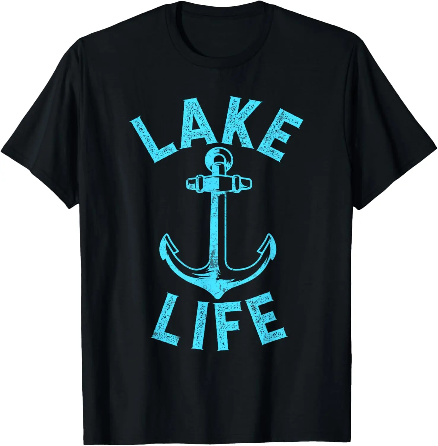 

Lake Life Boating Fishing Kayaking Sailing Captain Boat T-Shirt