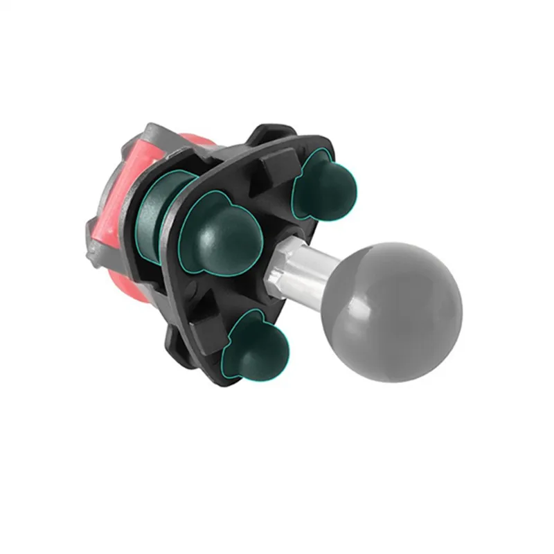 Мотоцикл Велосипед 1-дюймовый шариковый амортизатор Треугольный кронштейн с пряжкой Установка с защелкой для чехла для телефона для RAM MOUNT