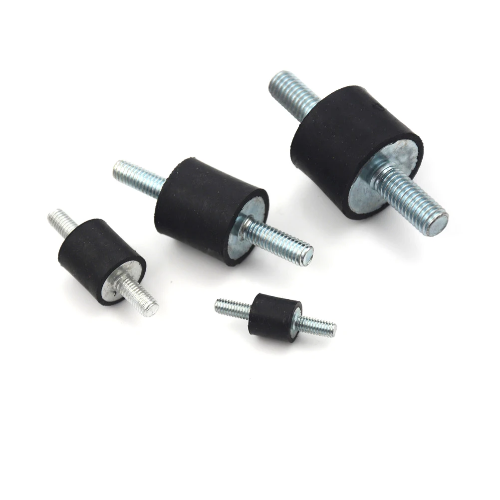 4Pcs Anti Vibration Silentblock Boat Car Milling Machine Bobbin Rubber Mounts Male Tools M3 M4 M5 M6 M8 M12 Rubber Shock Damper