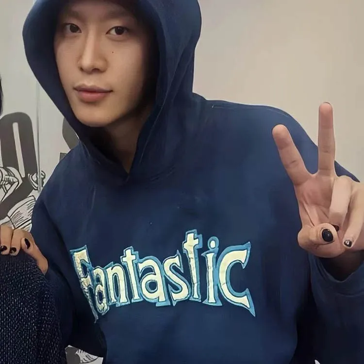 

Firmranch Нишевая американская уличная толстовка с фантастическим слоганом для женщин и мужчин, пара, осенне-зимняя флисовая свободная толстовка с капюшоном