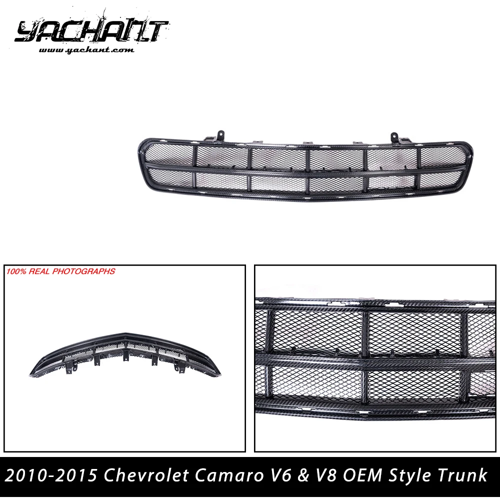 

Автомобильный Стайлинг CF Передняя решетка из углеродного волокна подходит для Chevrolet Corvette C7 2014-2019 Замена решетки переднего бампера