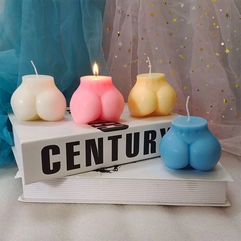 Candle korea woman body candle figure buttocks scented candles Ins shooting props decorative candles aesthetic decoration room