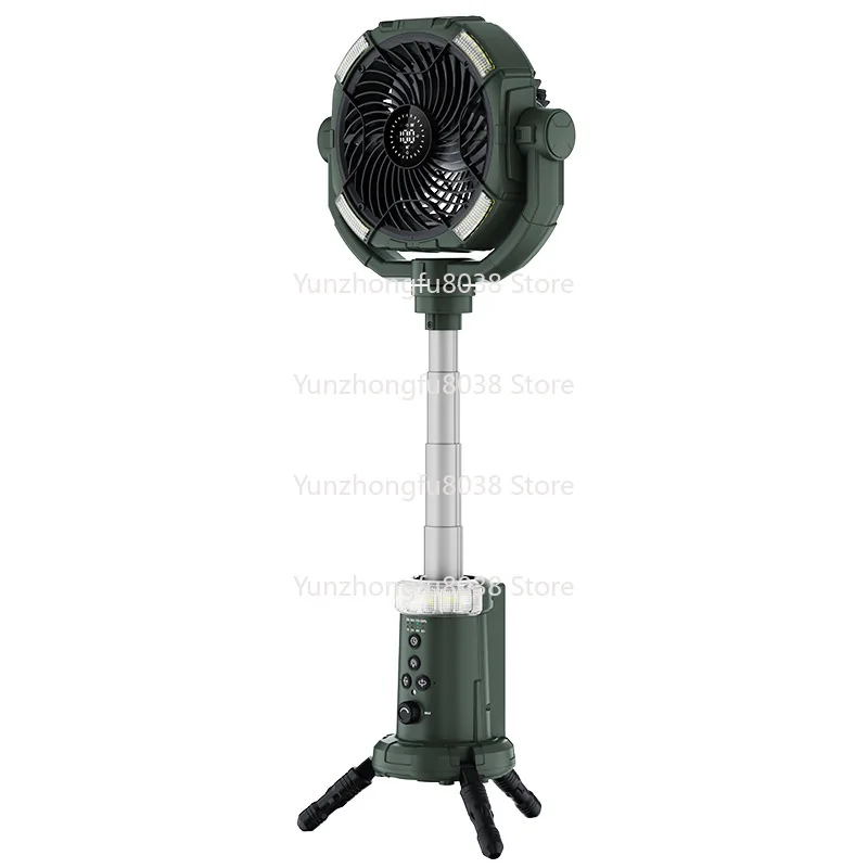 

Portable Outdoor Camping Fan USB Charging Intelligent Digital Display