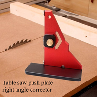 Woodworking Tools Professional Table Saw Right Angle Push Block Adjustable Fence Fixture Precise Cutting and Workpiece Stability