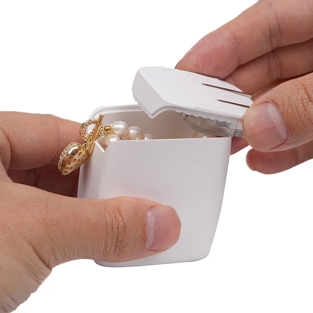 Funny Prank Fake Charger Plug Disguised Pill Box Hidden Storage Novelty Safety Organizer for Small Items Travel Home