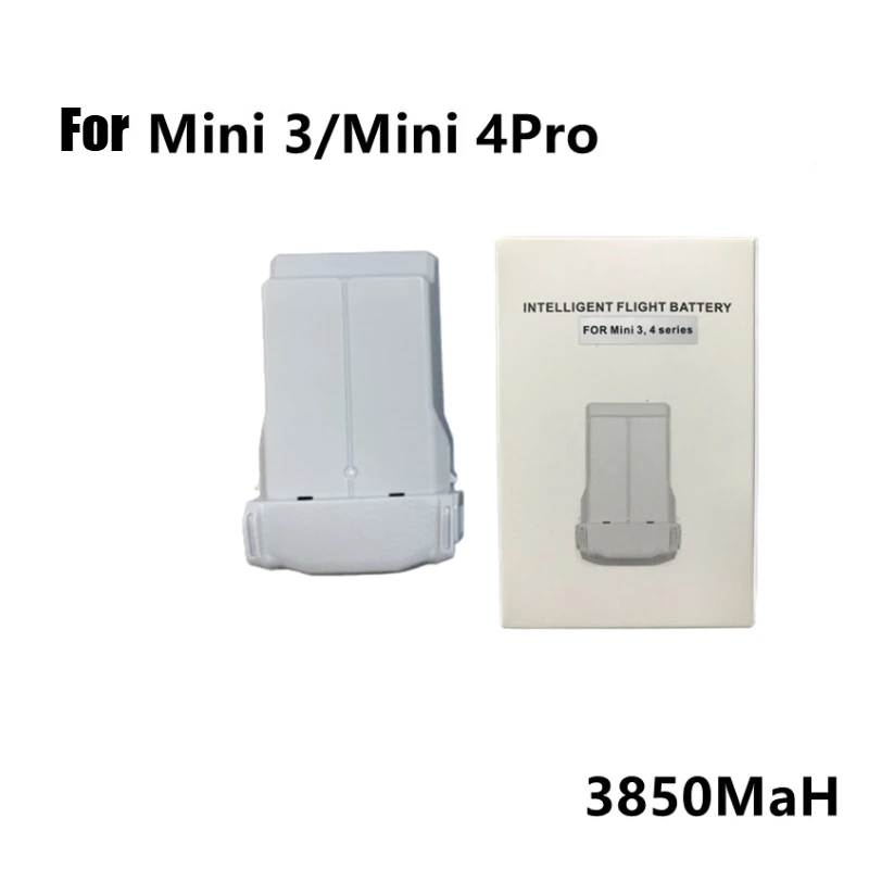 3850mAh Battery for DJI Mini 3 Pro Mini 3 Intelligent Flight Battery about 47 Minutes Time of Flight with Three-Way Charging Hub