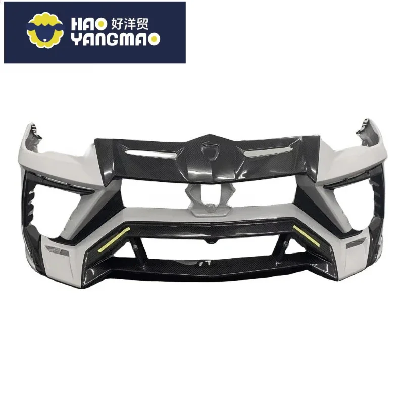 Applicable to Urus Top-Rated M-Shape Carbon Fiber Kit Bumper, Lip Front Bar