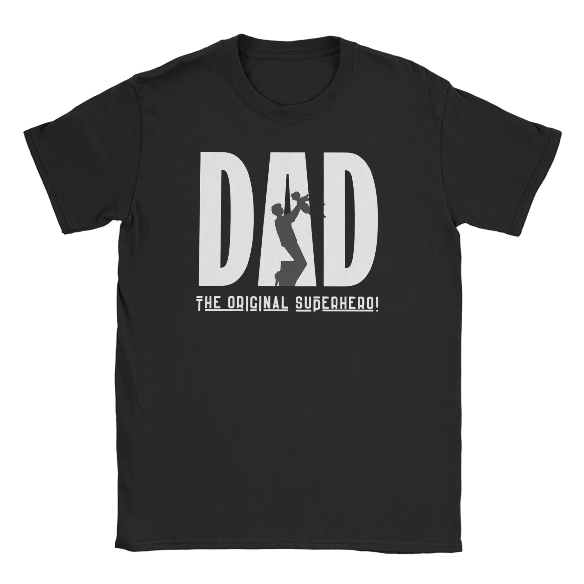 

Оригинальные футболки с супергероем для мужчин и женщин, хлопковая футболка с принтом, подарки на день отца, футболка, одежда