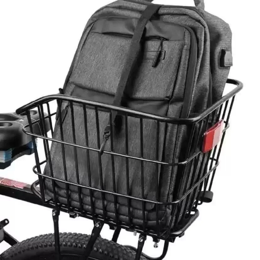 حامل الإطار الخلفي لدراجة السيارة مع حزام وقفل مضاد للاهتزاز لسيارات الدفع الرباعي سيدان مع حزام وقفل مضاد للاهتزاز