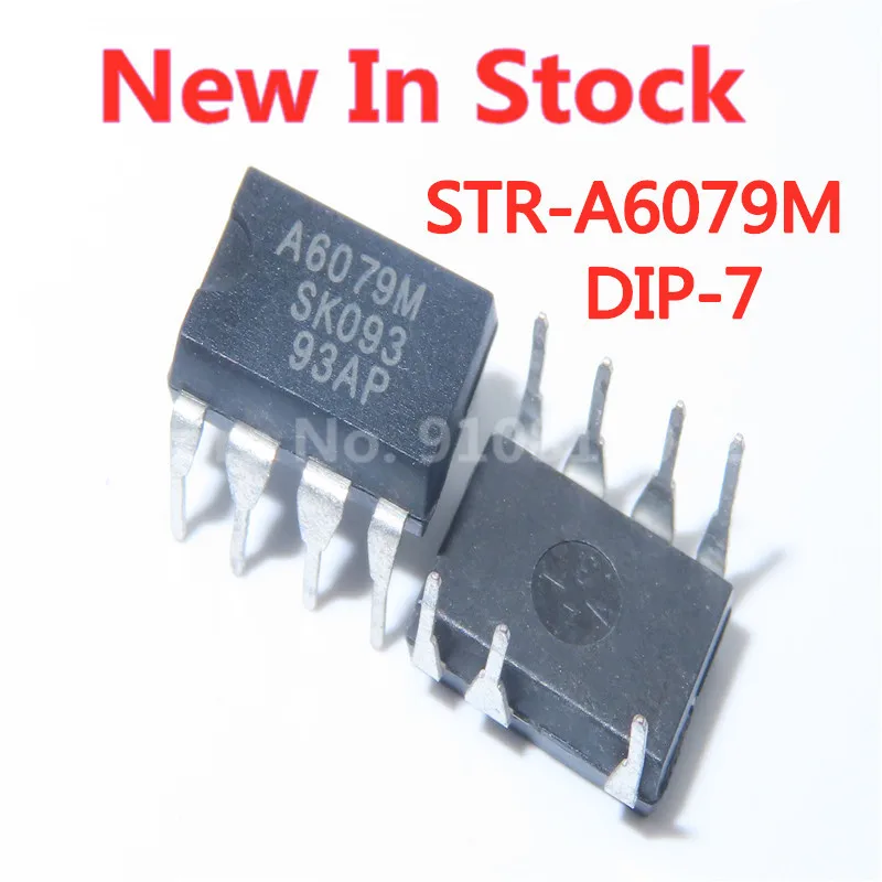 5PCS/LOT A6079M STR-A6079M DIP-7 power management chip IC In Stock NEW original IC