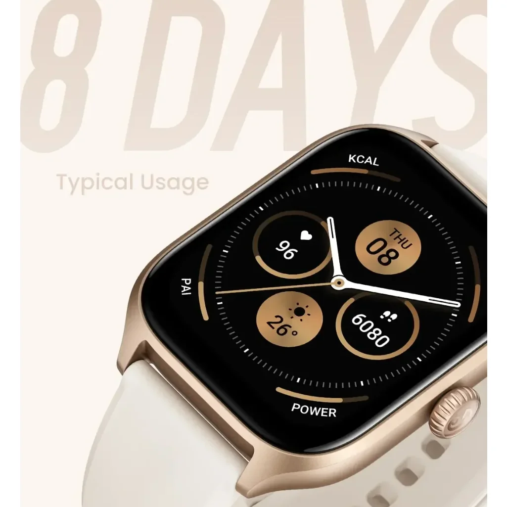 ساعة ذكية Amazfit GTS 4 جديدة مع Zepp OS GPS Alexa 24H لمراقبة معدل ضربات القلب 150 وضعًا رياضيًا متوافق مع Android iOS