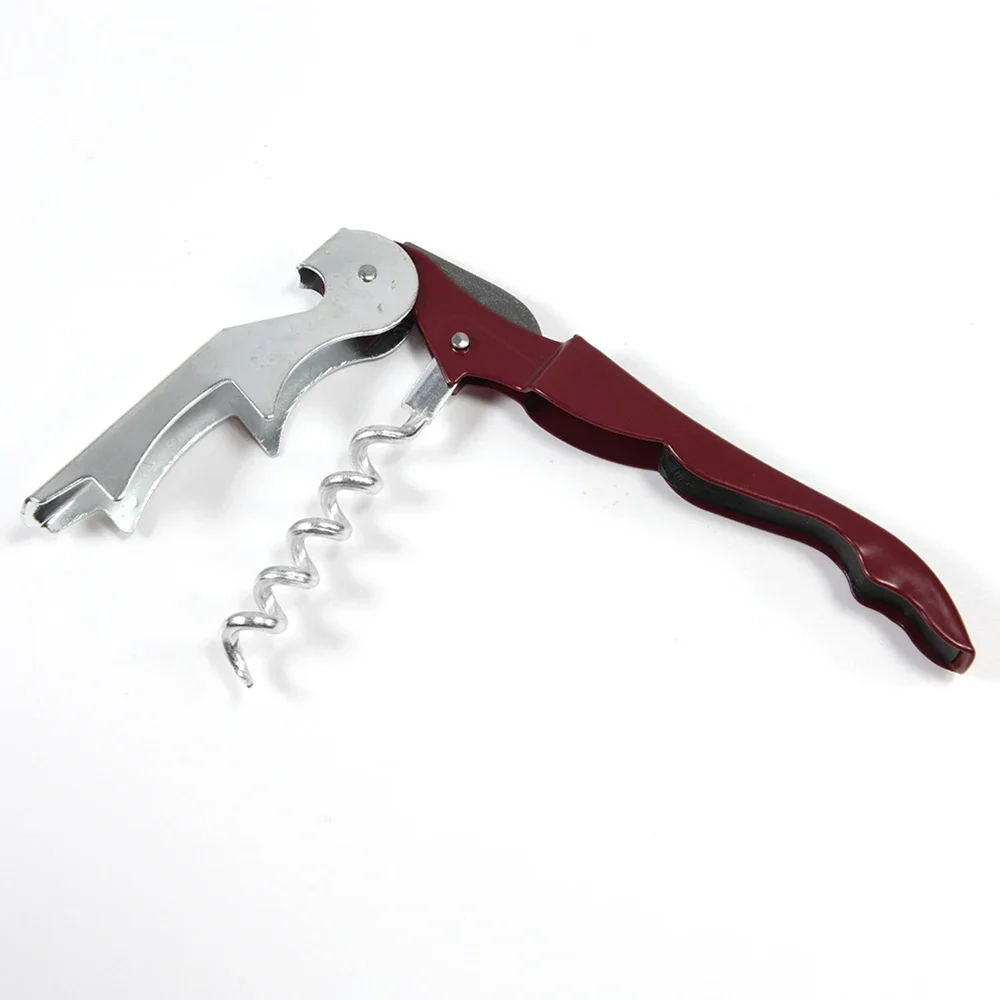 8 Colors Stainless Steel Cork Screw Corkscrew Multifunction Wine Cap Opener Beer Cap Bottle Opener