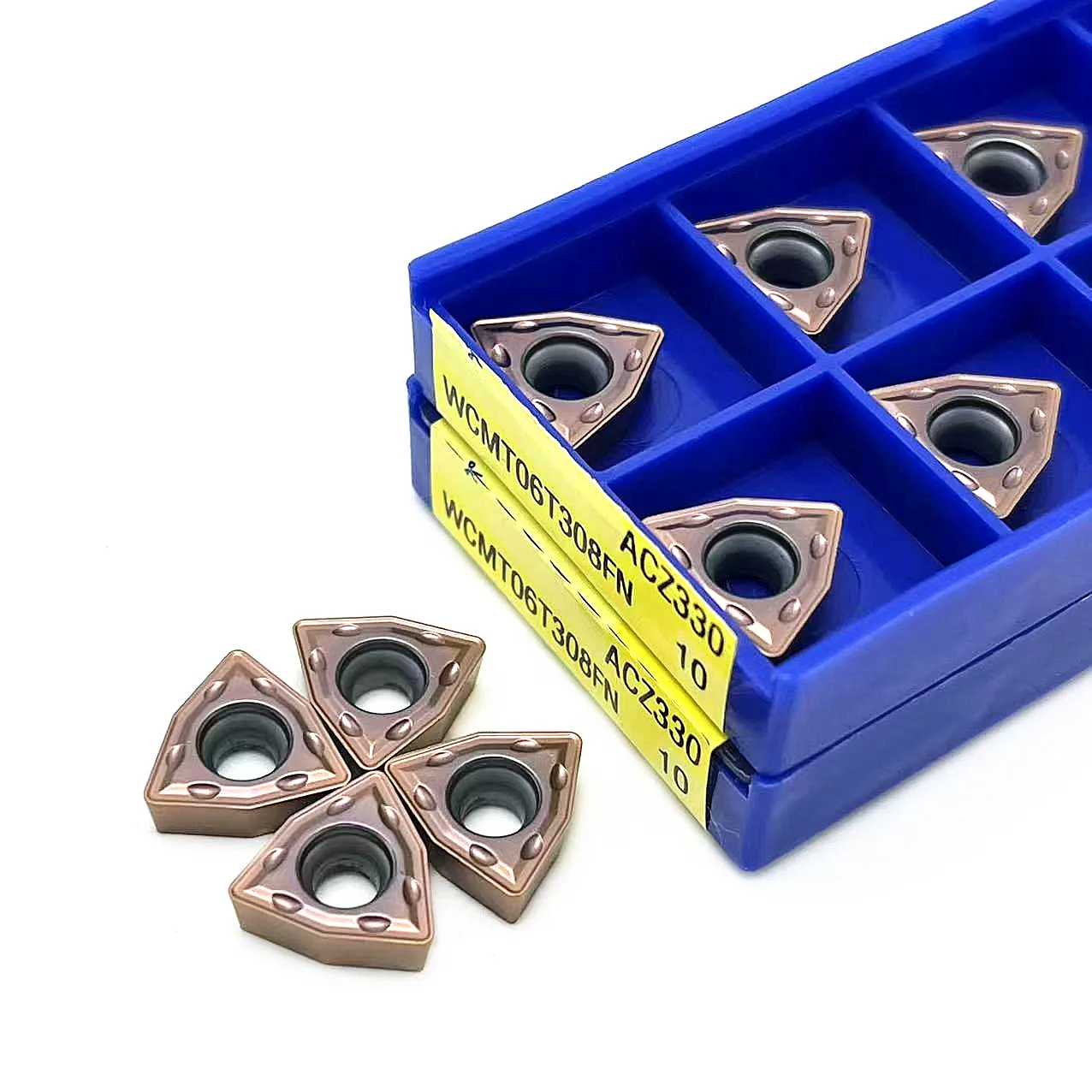 10PCS macchina utensile di alta qualità muslimfn ACZ330 strumento WCMT inserto per tornitura U trapano utensile da taglio strumento per tornio muslimn