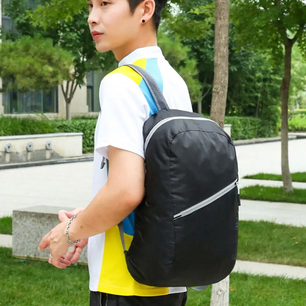 Ultralight Portable Waterproof Travel Hiking Outdoor Lightweight Nylon Bag Foldable Men Backpack Mini Travel Backpack Women