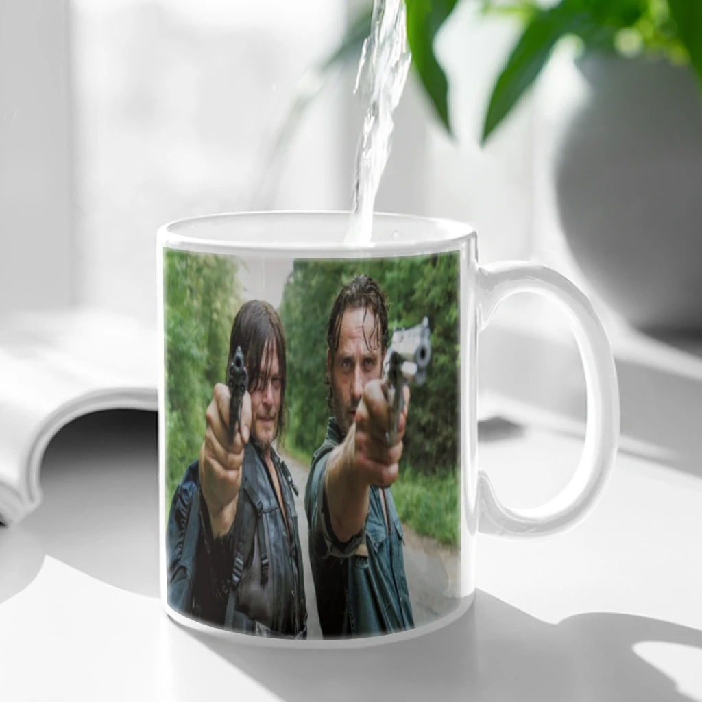 The Walking Dead Horror Free shipping 11OZ Coffee Mug Beer Mugs Tea Milk Cup For coffee Lovers Surprised Gift