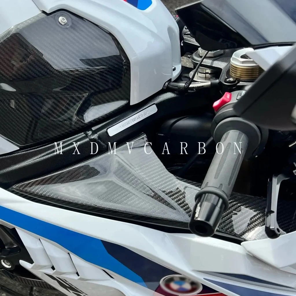 

Комплект верхних боковых обтекателей приборной панели из 3K карбона для мотоциклов BMW S1000RR 2020-2025 годов