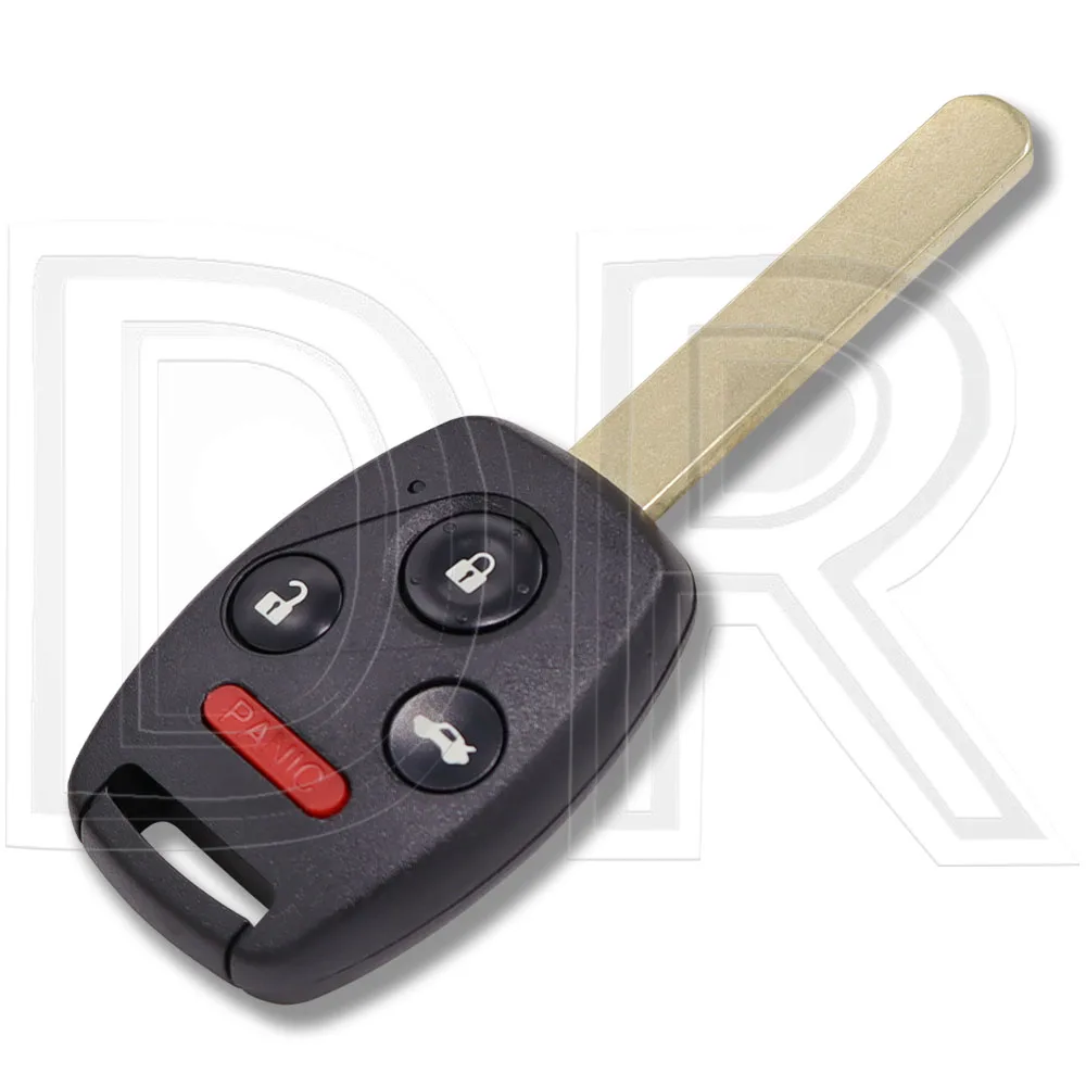 Gran carcasa de llave remota de coche con tapa modificada/estilo Original para Honda Civic Accord CRV CR-V Fit Odyssey Insight Pilot HRV Jazz