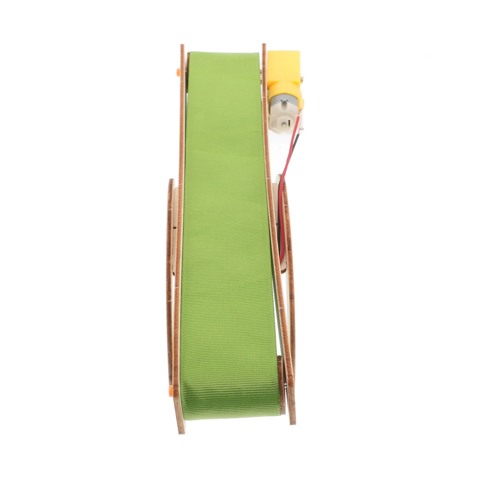 

Small DIY Electric Conveyor Belt Stem Kits 3D Wooden Assembly Educational Science Kits for Students Small DIY Conveyor Belt