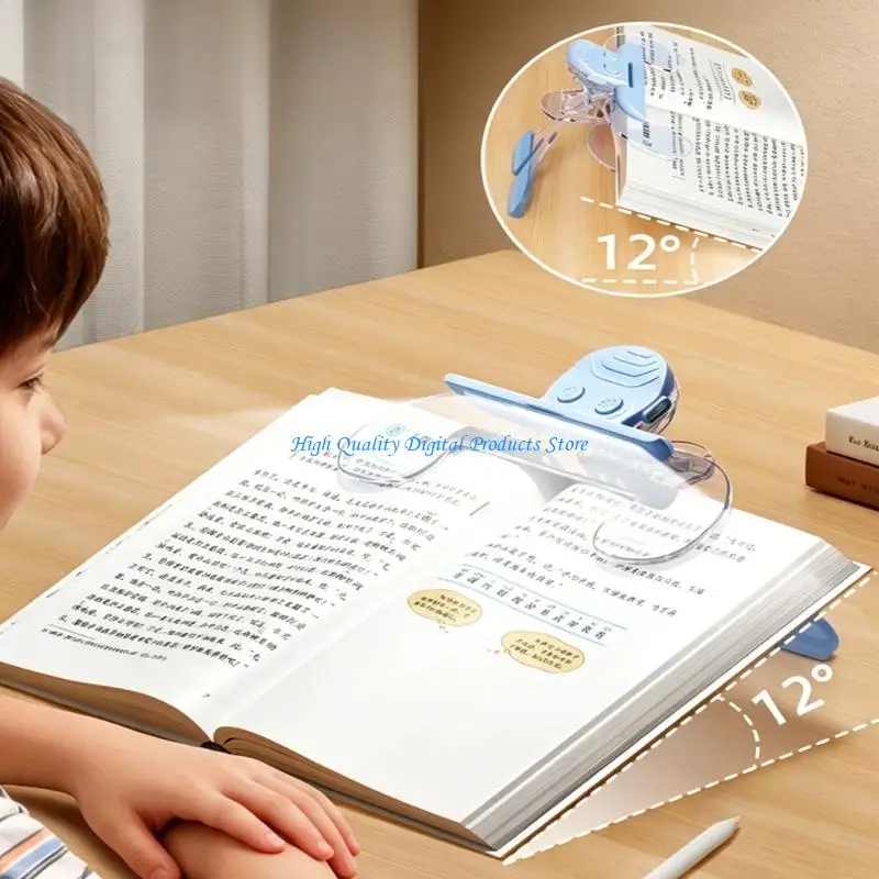 U2JE Playful Creative Book Clamp Paperclip Light Weight Label Planner Book Clip Bookmarks Pages Holders For Textbooks Notebooks