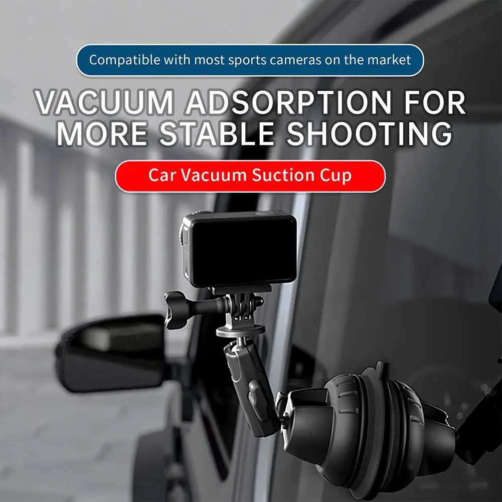 Suction Cup Camera Car Mount For DJI Pocket3 Shadowstone X4 Car Mount Suction Cup Suction Cup Mount Fixing Accessories