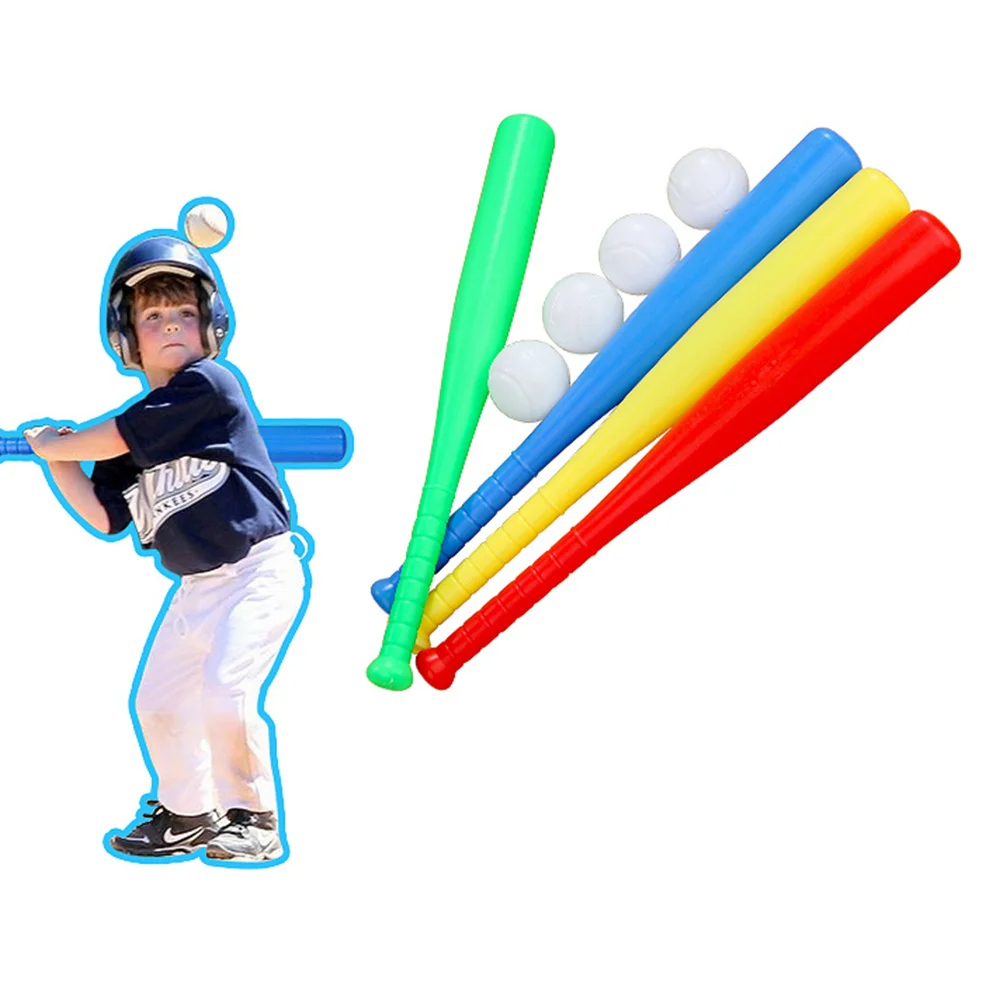 6 Pcs Kids Sports Toy Set Baseball Toys Premium Material Parent-child Relationship Toddlers Bat and